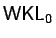 $\ensuremath{\ensuremath{\sf WKL}_0} $